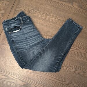 BKE Dark Blue Skinny Jeans Size 34/18